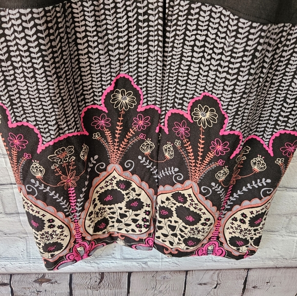 Upcycled Open/Split Front Tunic Dress - Picture 4 of 5